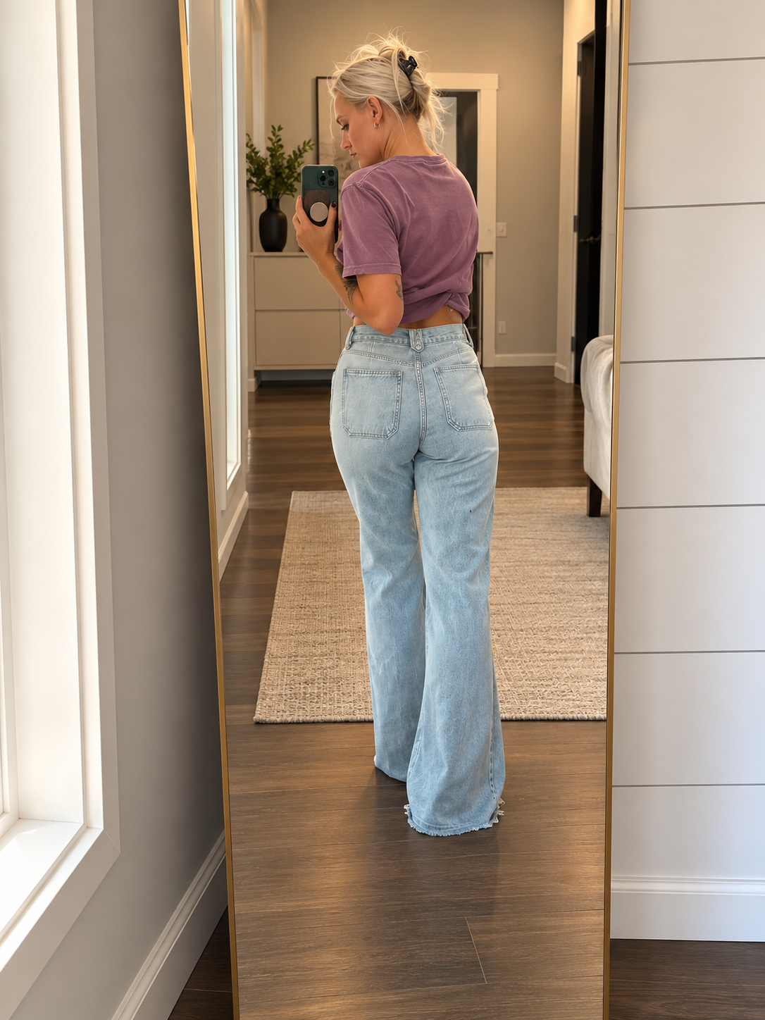 90’S WIDE LEG FLARE-KC7929L