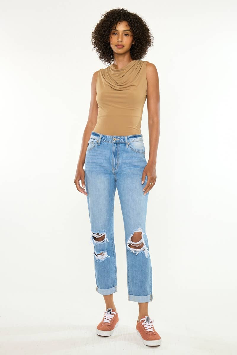 HIGH RISE MOM-KC8579L