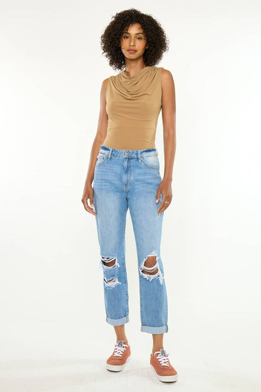 HIGH RISE MOM-KC8579L