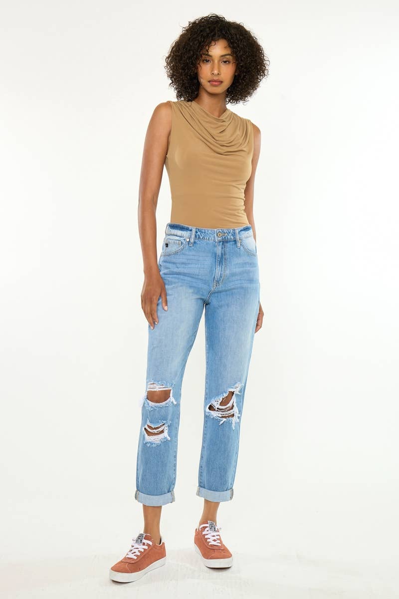 HIGH RISE MOM-KC8579L